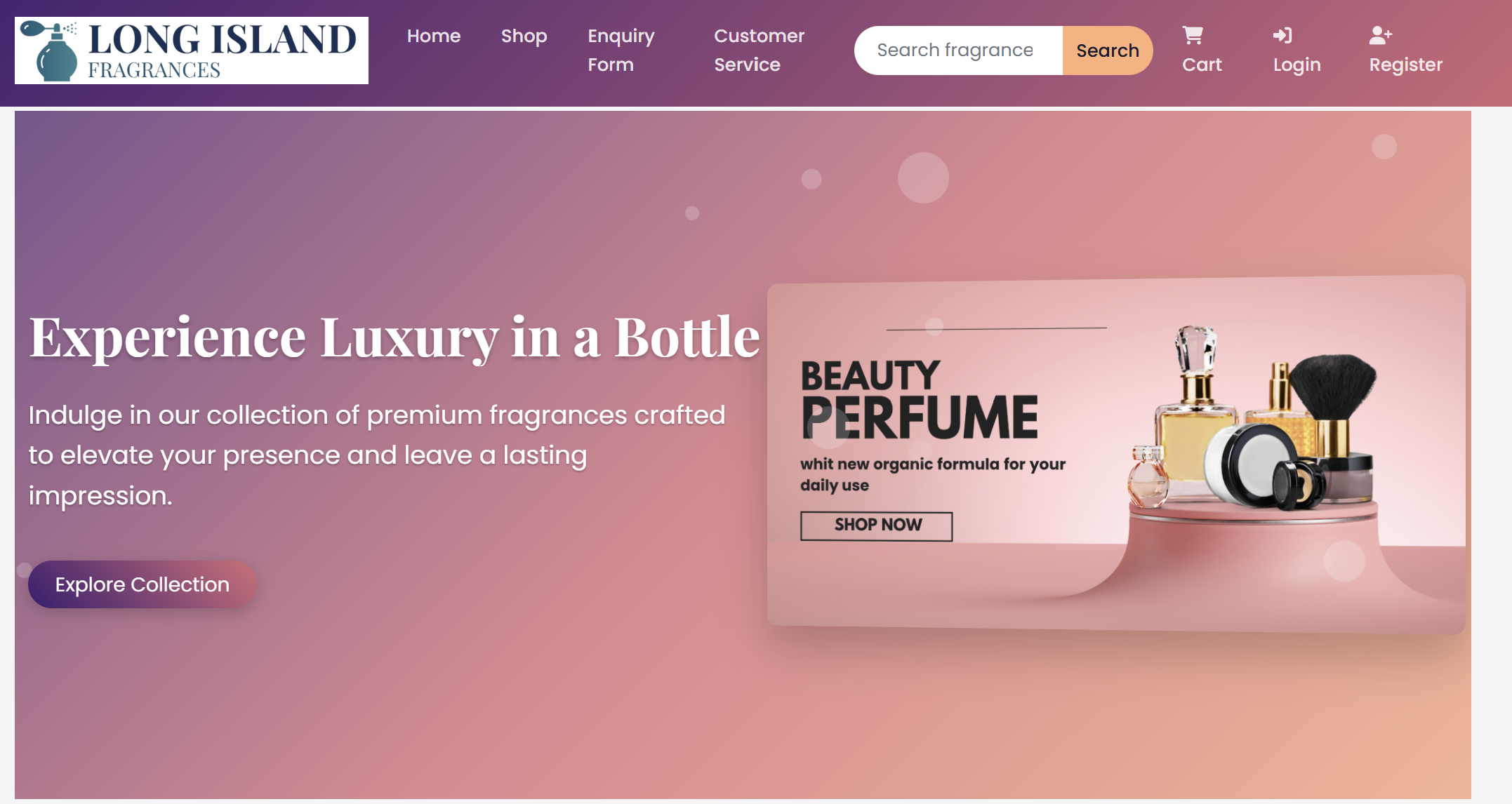 Fashion E-Commerce Store